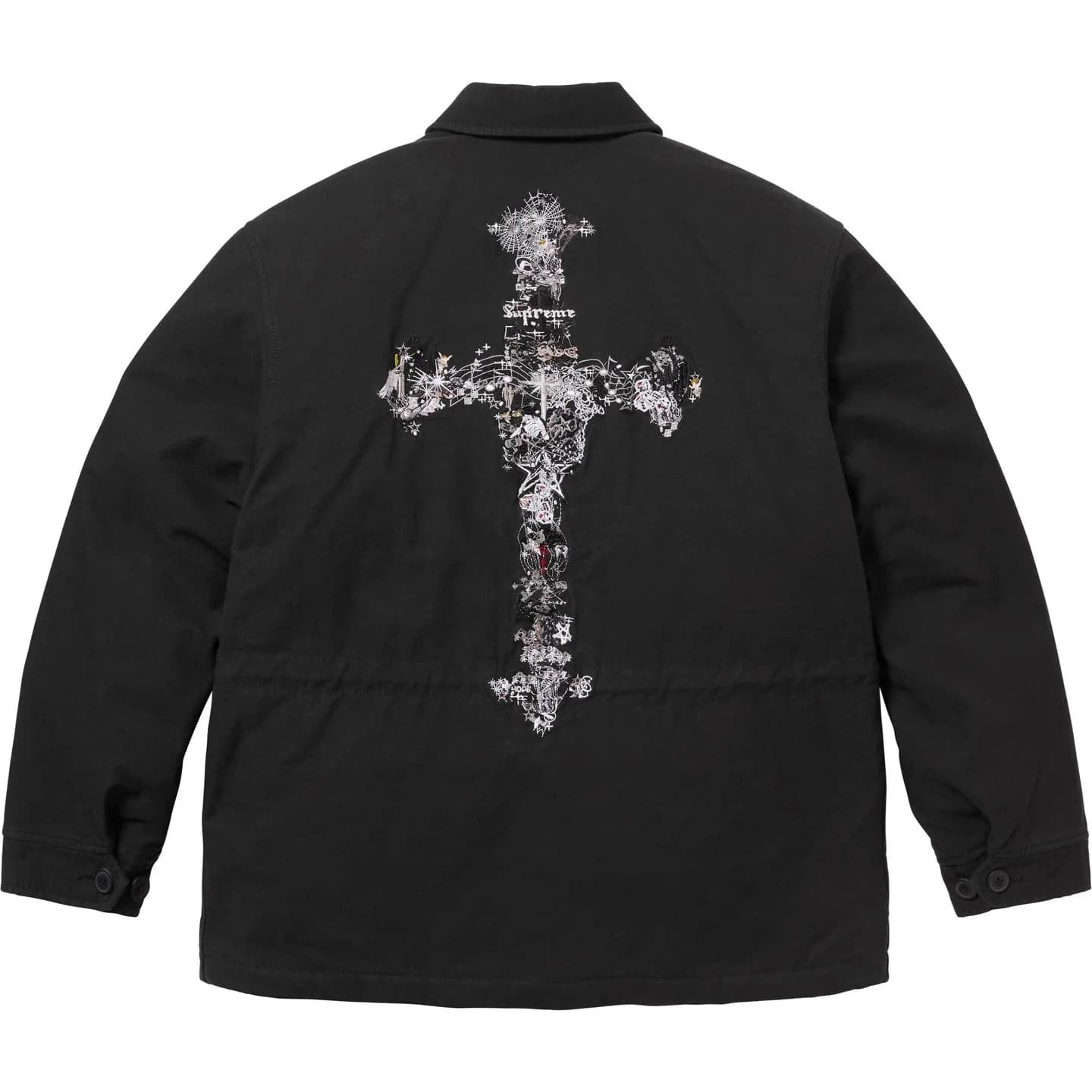 Supreme AOI Cross M52 Jacket Black