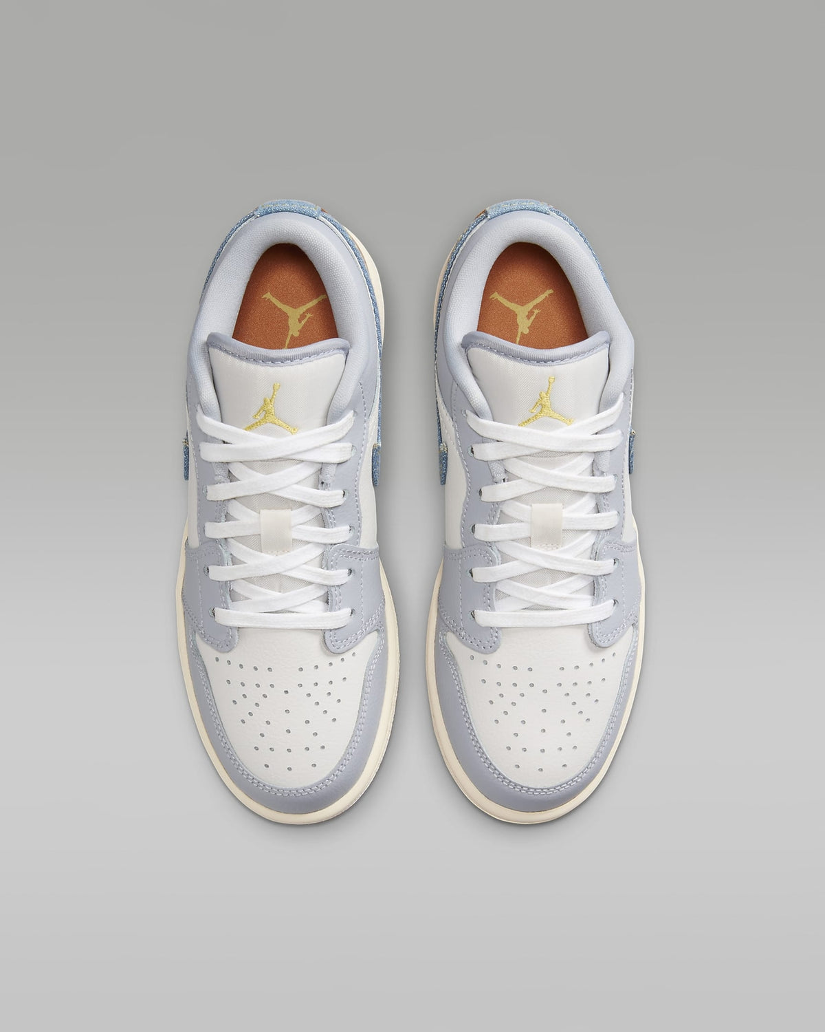FZ5046-041 Nike GS Air Jordan 1 Low SE Phantom Coconut Milk Amber Brown