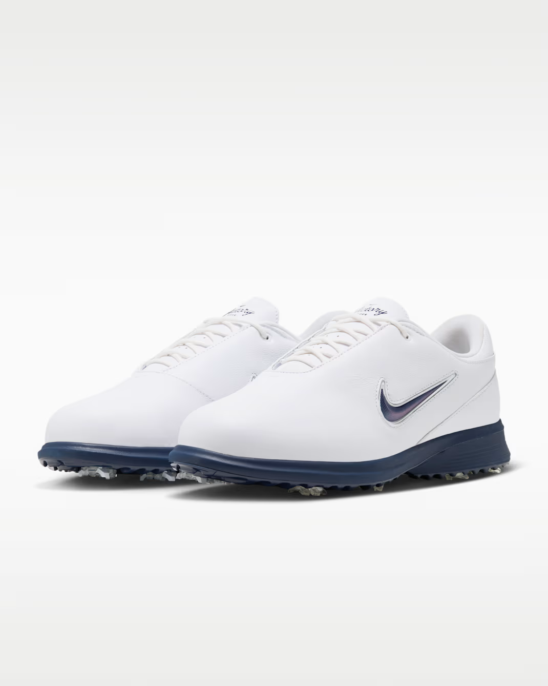 HM6542-107 Nike Victory Tour 4 "White/Midnight Navy" (Wide) (Men's)