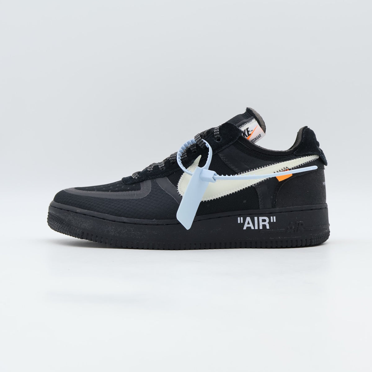 AO4606-001 Off-White Ã Nike Air Force 1 Low Black (Men's)