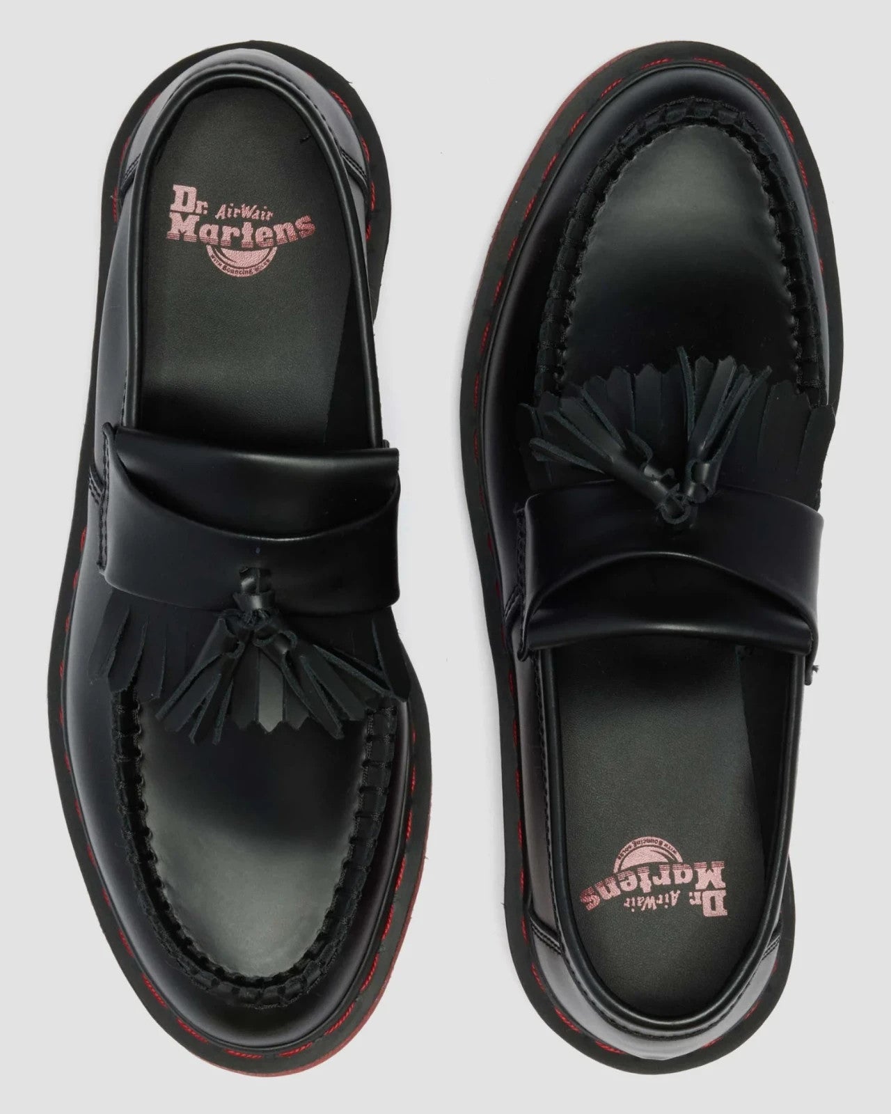43428001 Dr.Martens Adrian Red Sole 2 Loafer Shoes Black (Japan Exclusive)(Men's