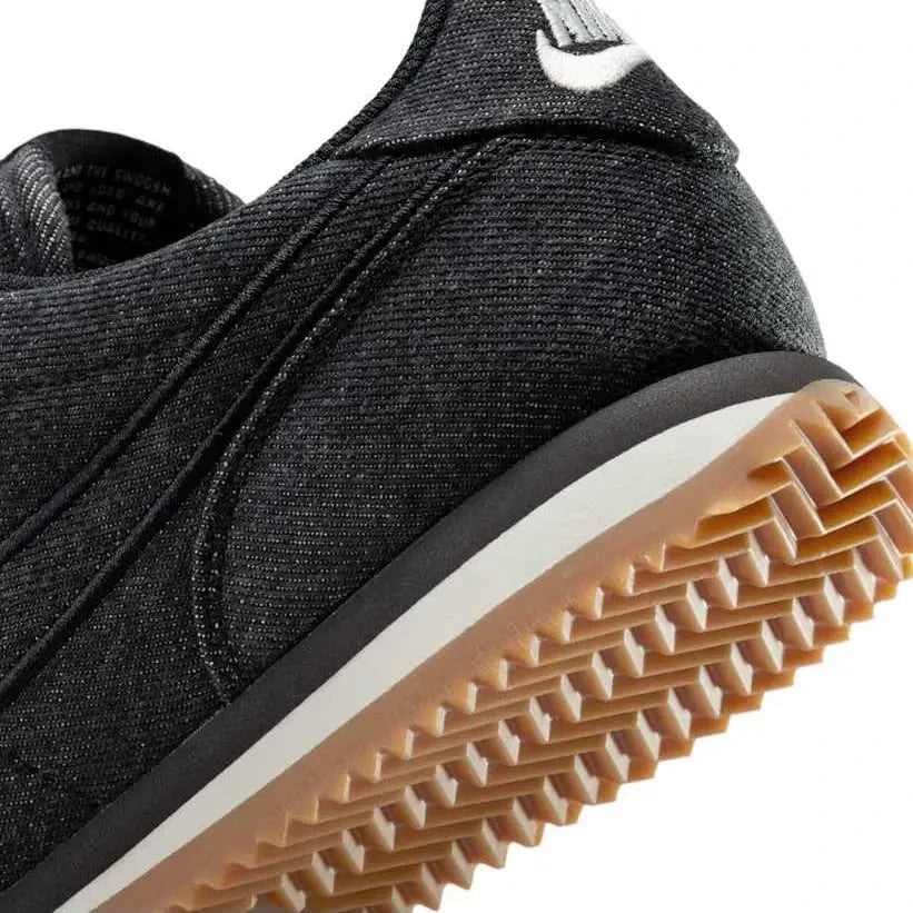 IM8052-010 Nike Women's Cortez TXT Black Denim (Women's)