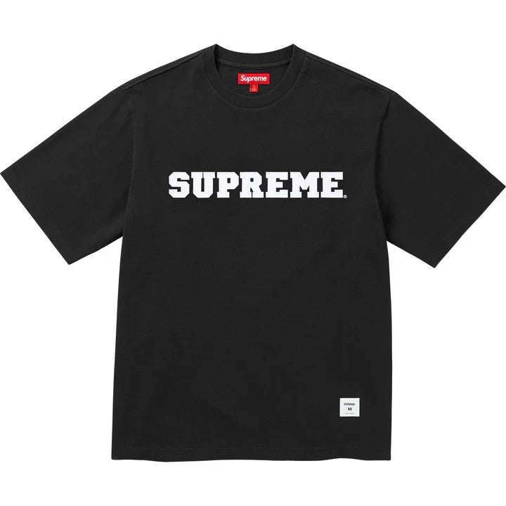 Supreme Collegiate Applique S/S Top Black