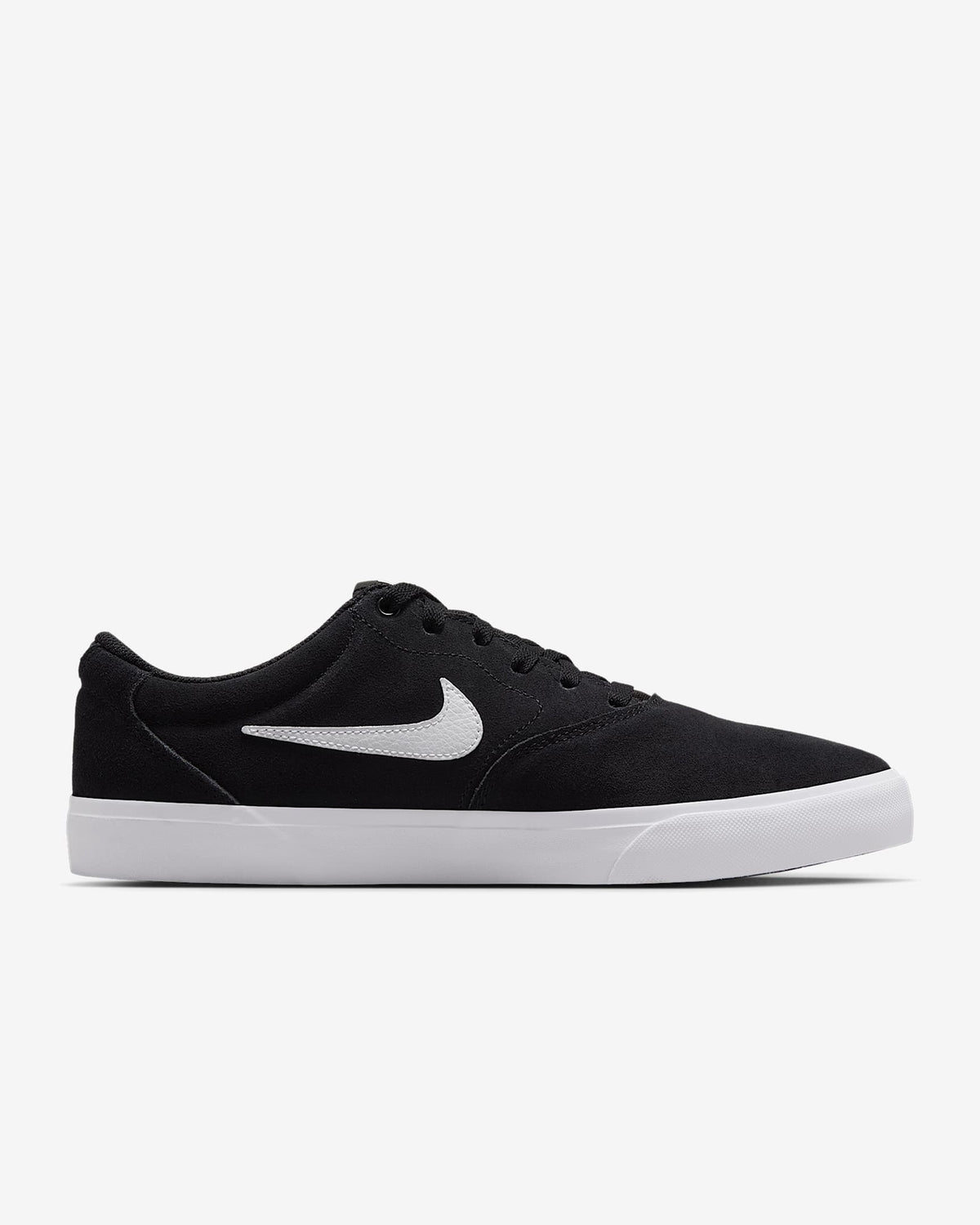 IB2750-001 Nike Charge Suede Black Black White (Men's)