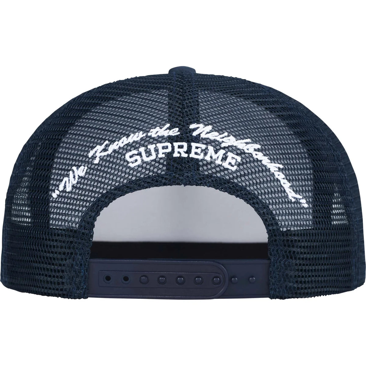Supreme Beef Mesh Back 5-Panel Navy