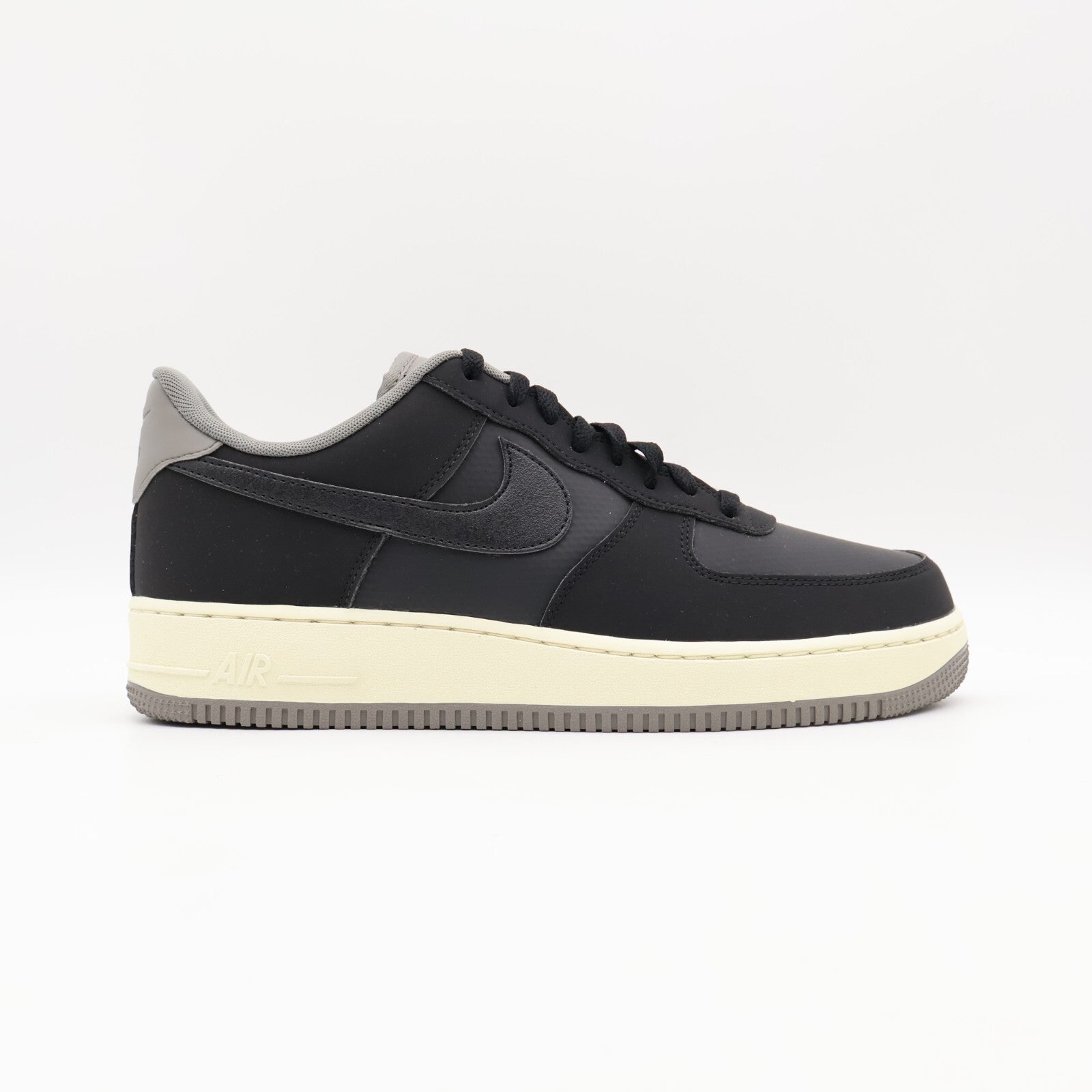 FZ5225-001 Nike Air Force 1 '07 LV8 Black Flat Pewter Coconut Milk (Men's)