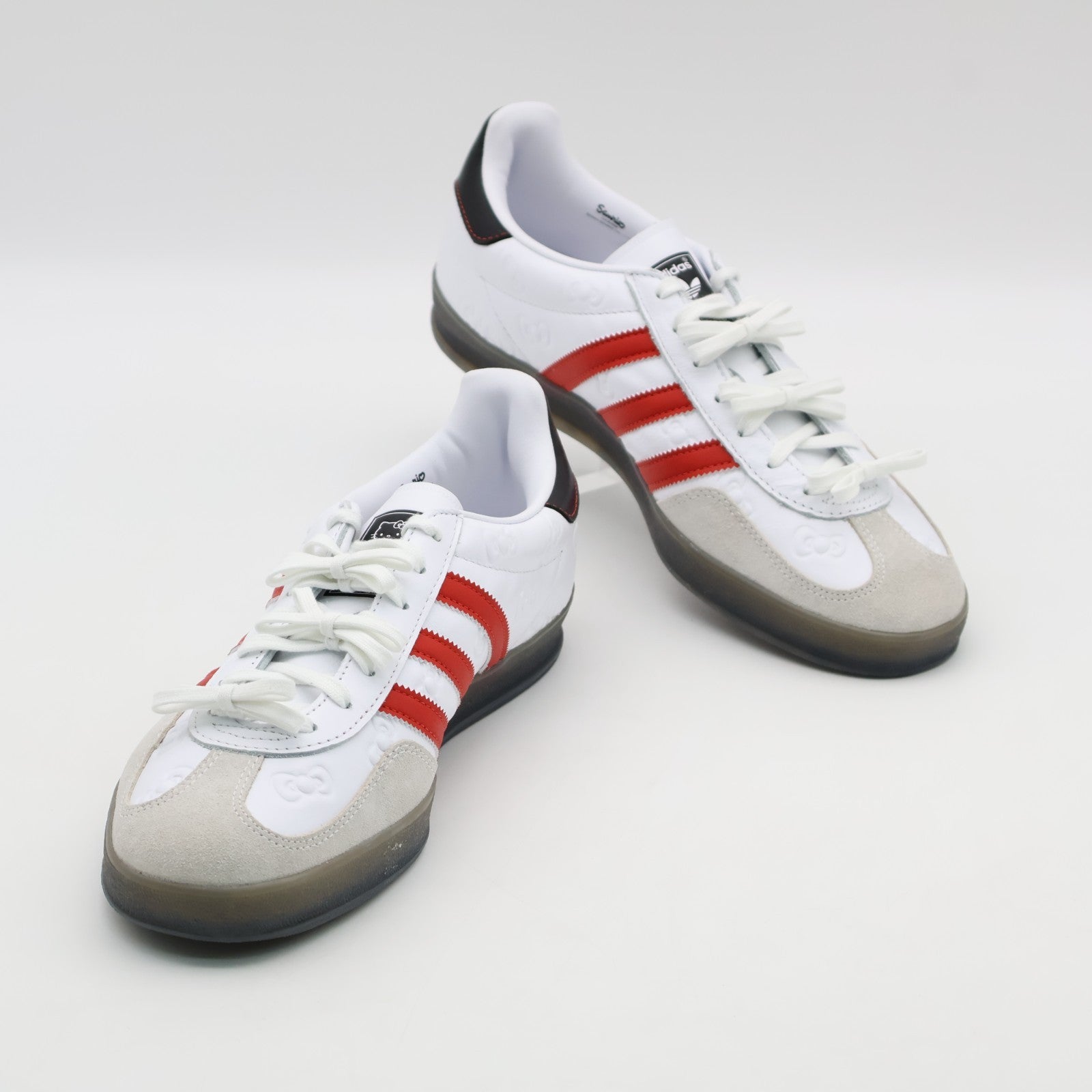 II0013 Hello Kitty adidas Originals Gazelle Indoor Footwear White Red (Women's)