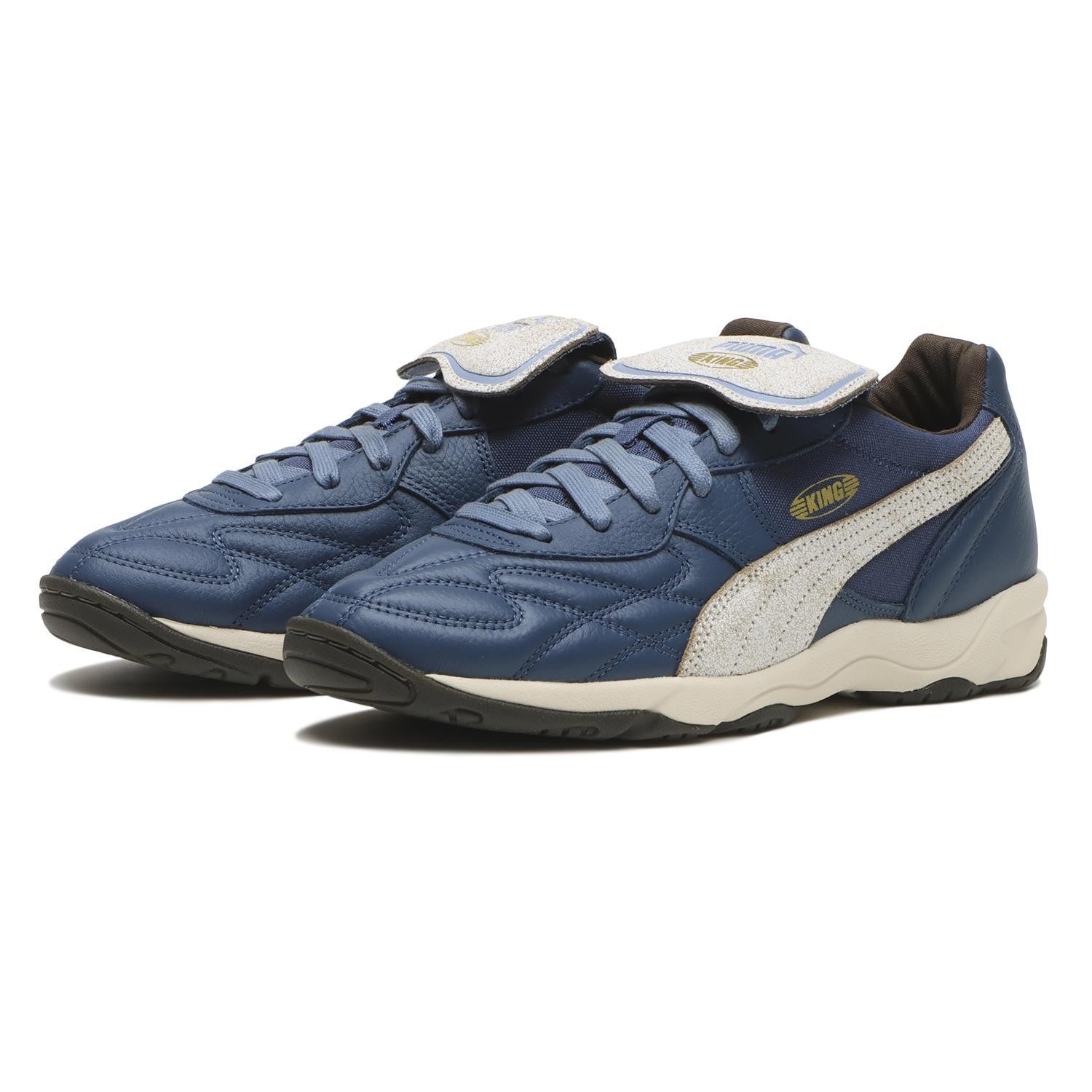 402582-02 Puma King Indoor Futbolito Dark Indigo Warm White (Men's)