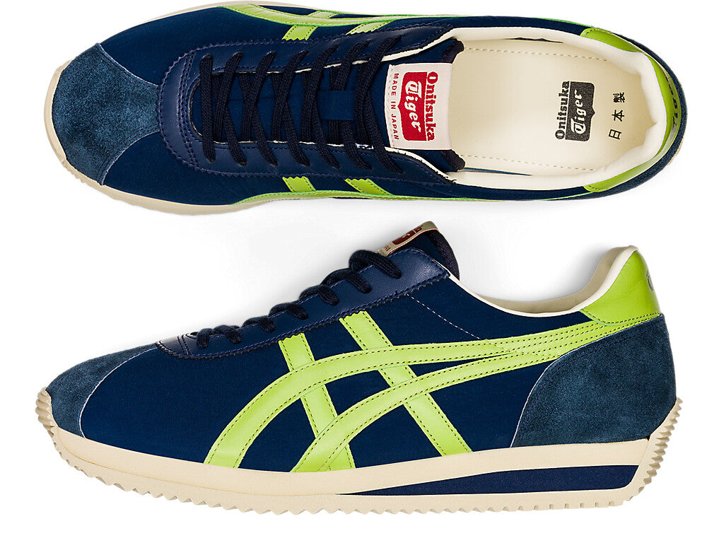 1183A916-400 Onitsuka Tiger Moal 77 NM Peacoat Neon Lime (Men's)