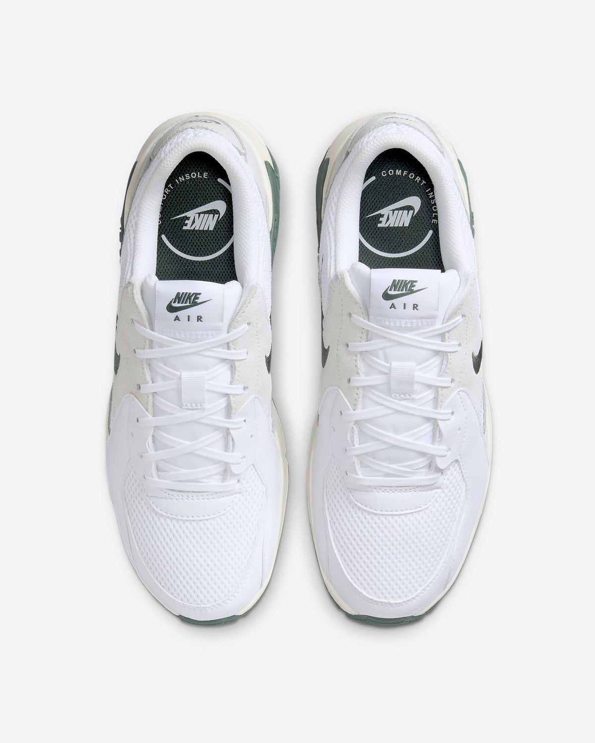 HQ3411-100 Nike Women's Air Max Excee White Vintage Green (Women's)