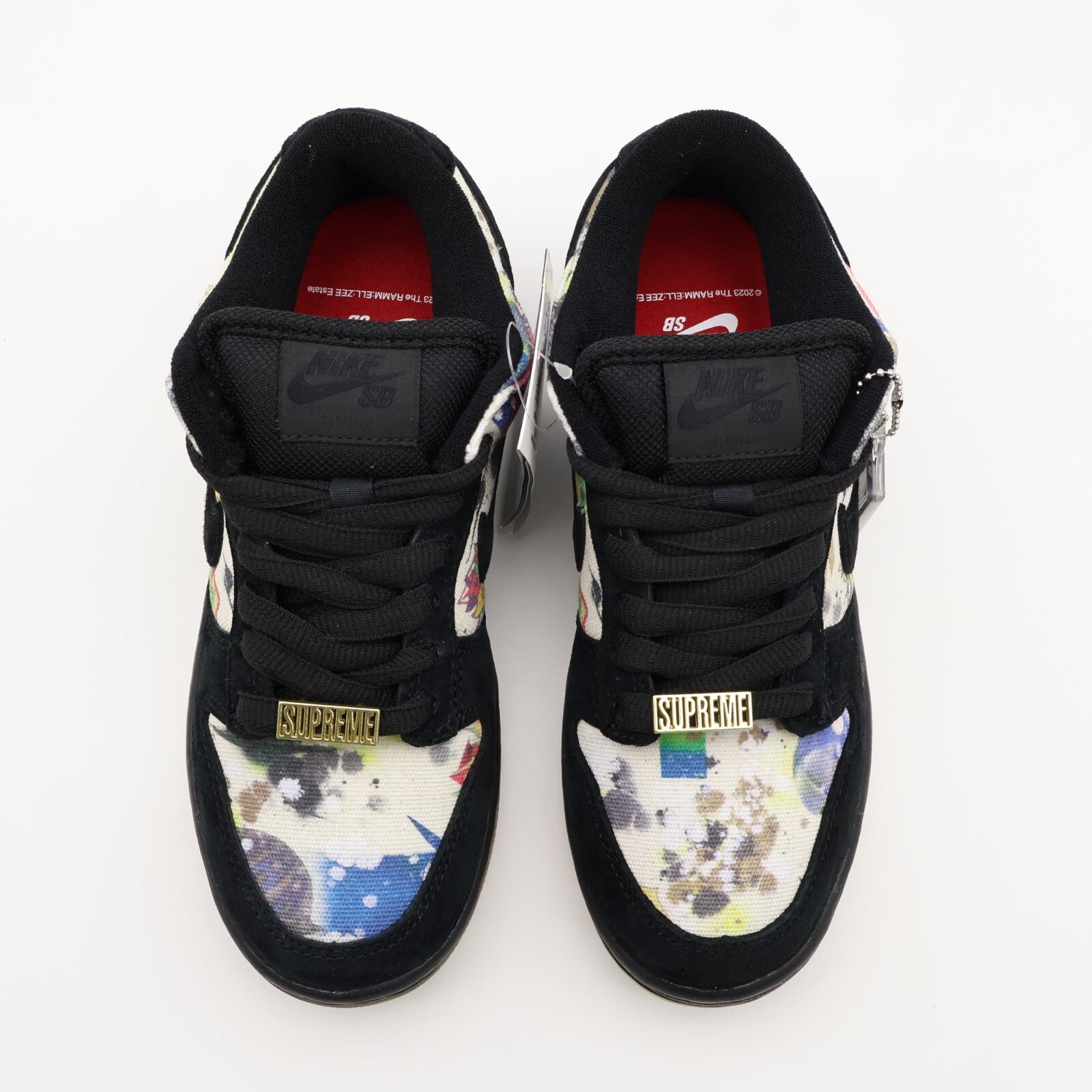 FD8778-001 Supreme Ã Nike SB Dunk Low Rammellzee (Men's)