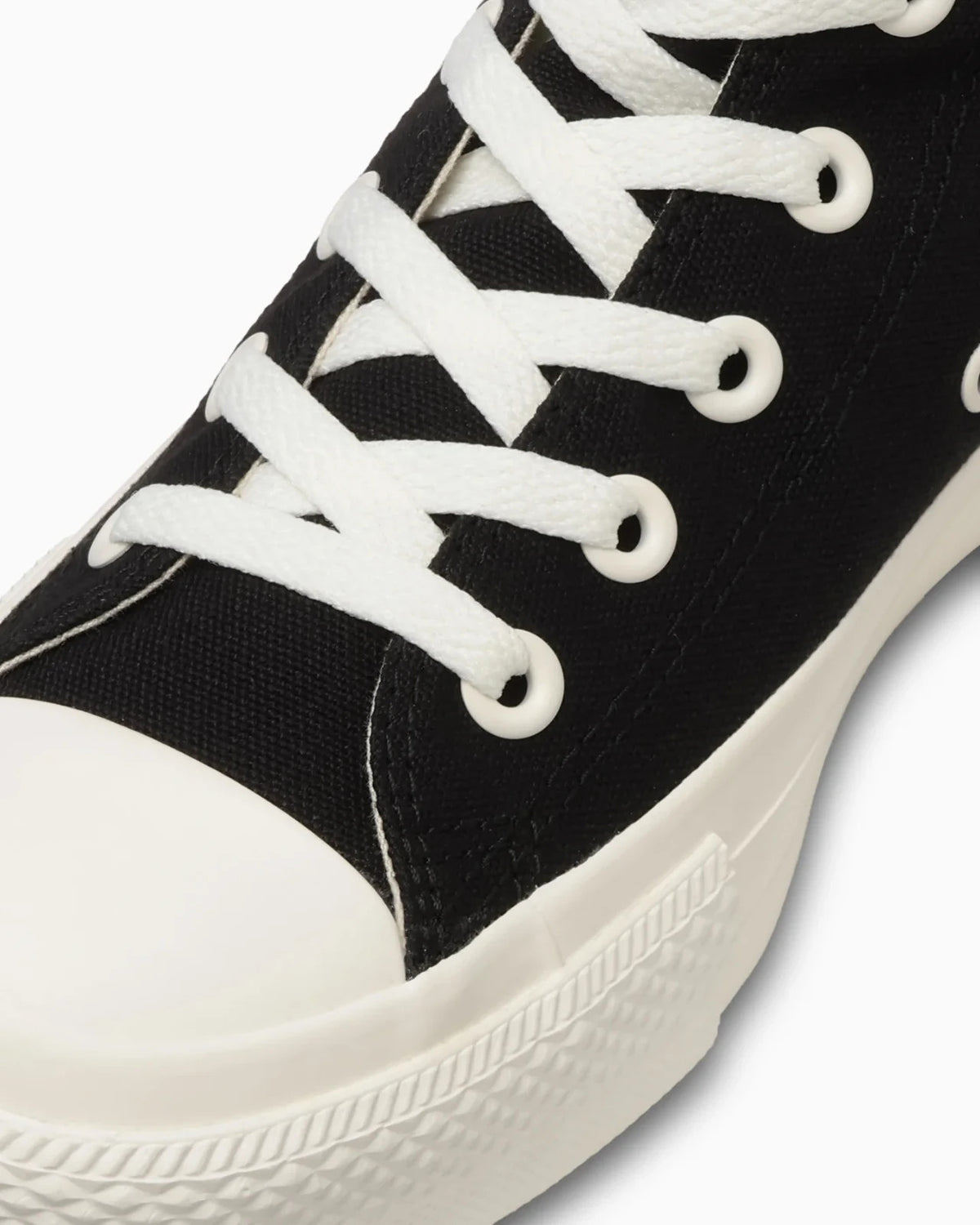 31318810 Converse Women's All Star PLTS Flowercut Hi "Black/White" (Women's)