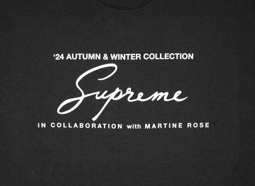 Supreme Martine Rose Tee Black