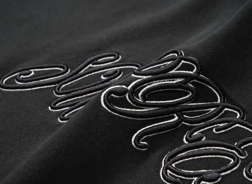 Supreme Raised Script S/S Top "Black"
