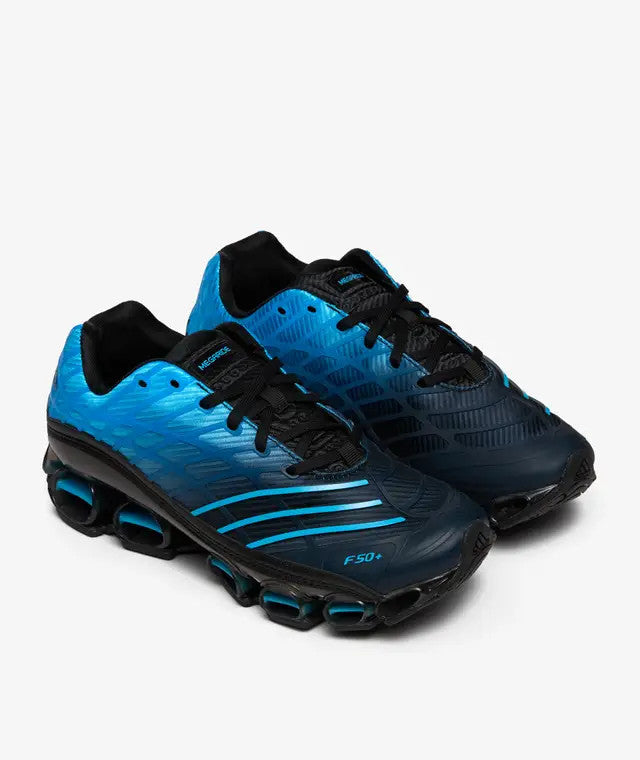 KJ4419 adidas Megaride F50 Core BlackLucid Aquamarine (Men's)