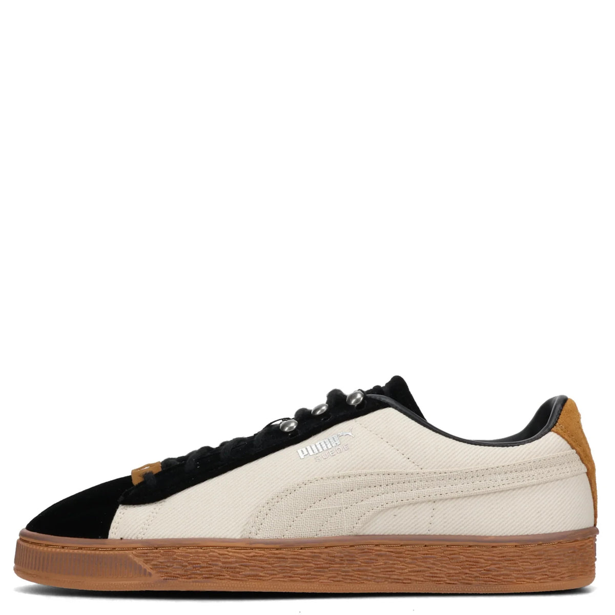 409939-01 MASU Ã Puma Curio Suede "Alpine Snow/PUMA Black" (Men's)