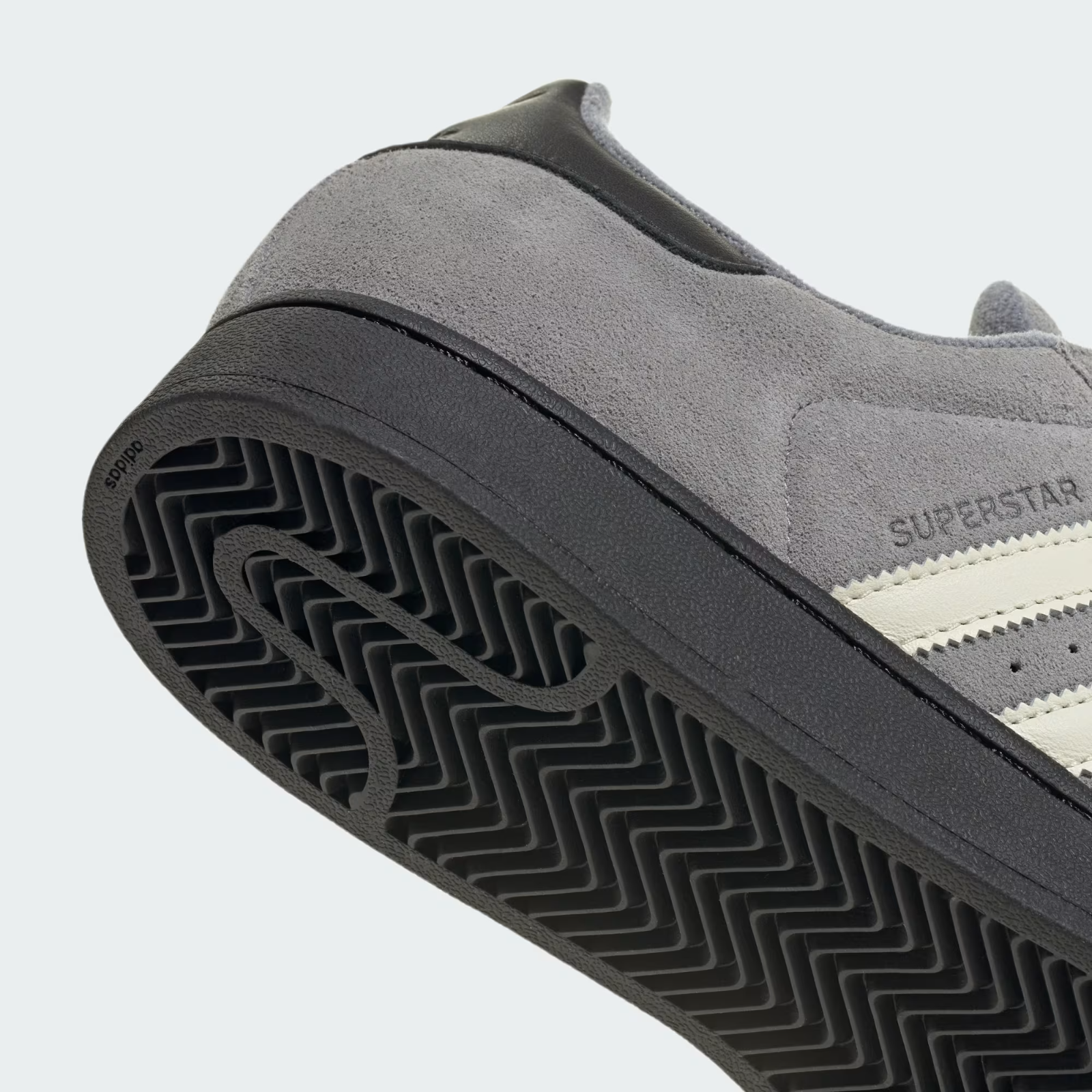 JQ3222 adidas Orignals Superstar 2 Grey Three Cream White Core Black (Men's)