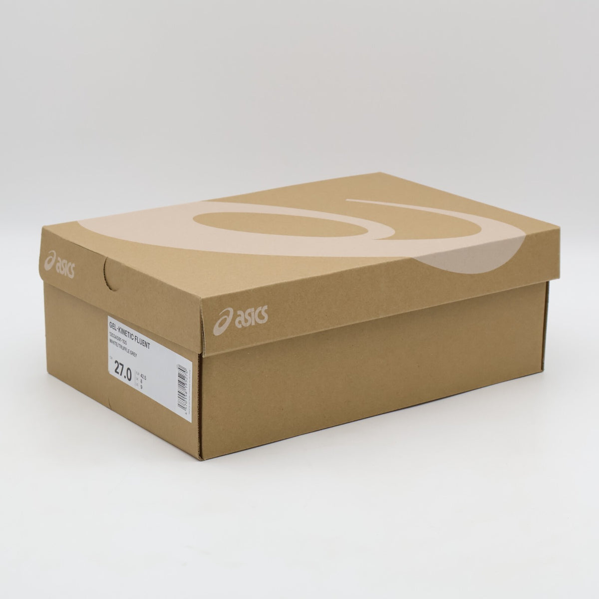 1203A591-100 Asics Gel-Kinetic Fluent White Truffle Grey (Men's)