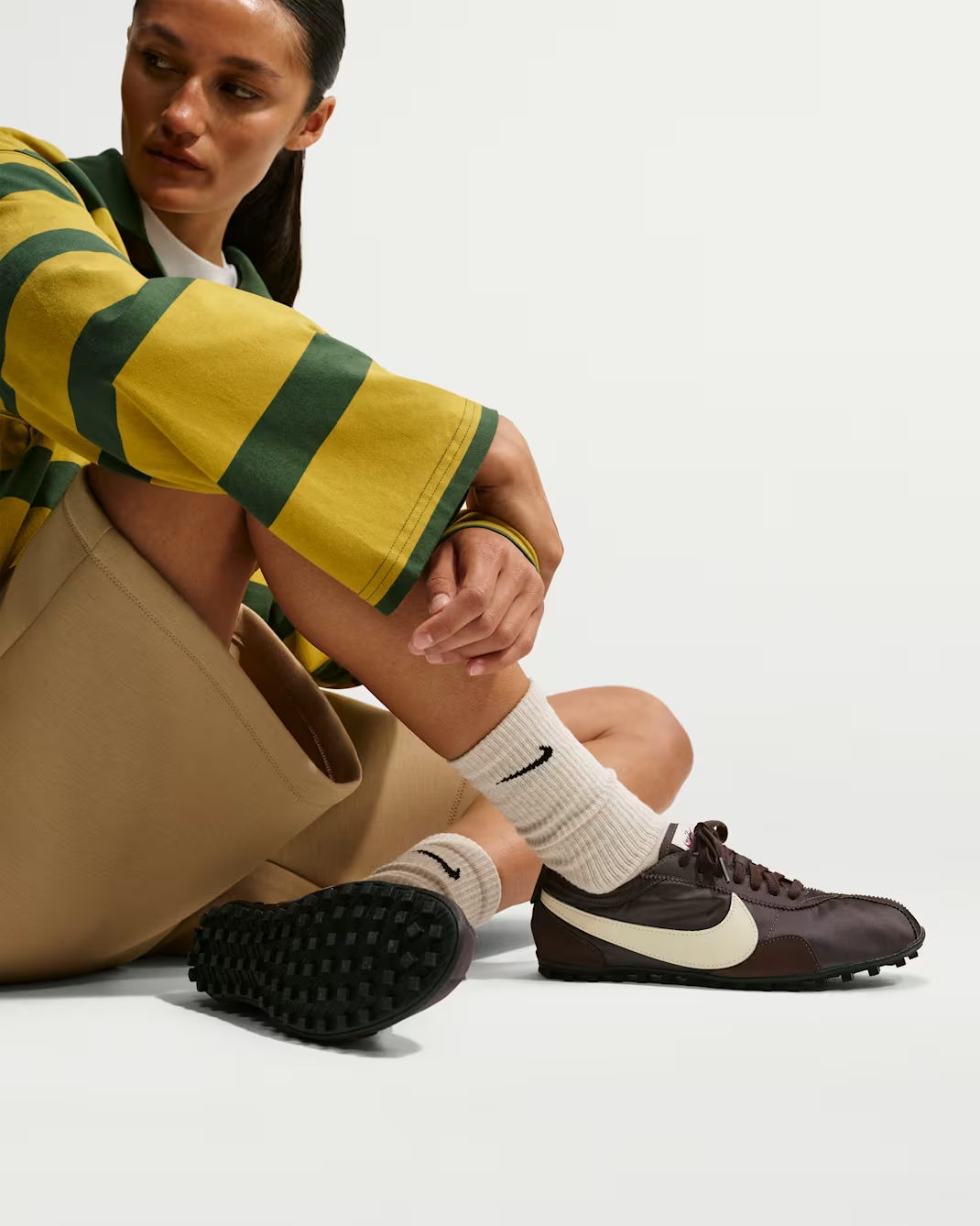 IW0955-201 Nike Moon Shoe OG "Baroque Brown/Black/Cashmere" (Women's)