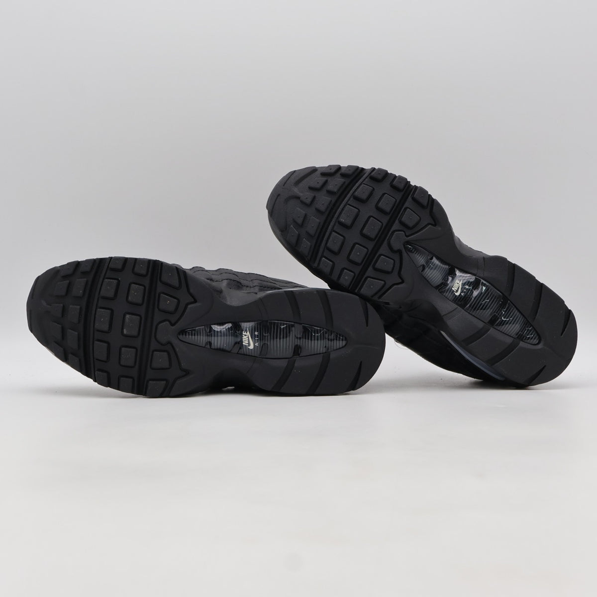 IM0696-001 Nike Air Max 95 Leather Big Bubble QS Triple Black (Men's)