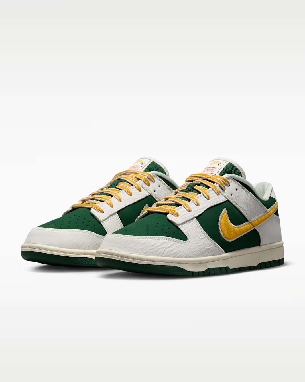 IM4413-100 Nike Dunk Low Varsity Pack "Sail/Fir" (Men's)