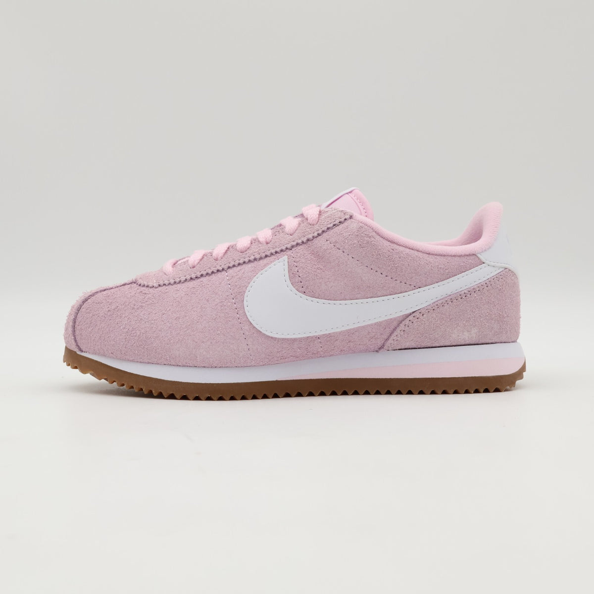 FJ2530-600 Nike Cortez Vintage Suede Pink Foam Gum Medium Brown White (Women's)