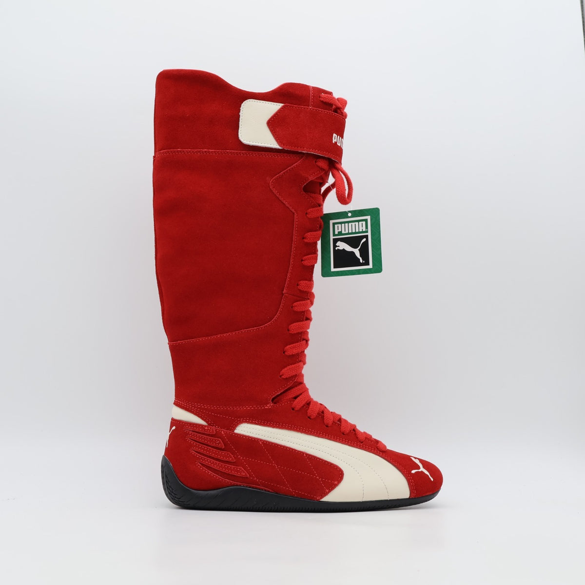403770-02 Puma Speedcat Boot For All Time Red Frosted Ivory (Women's)