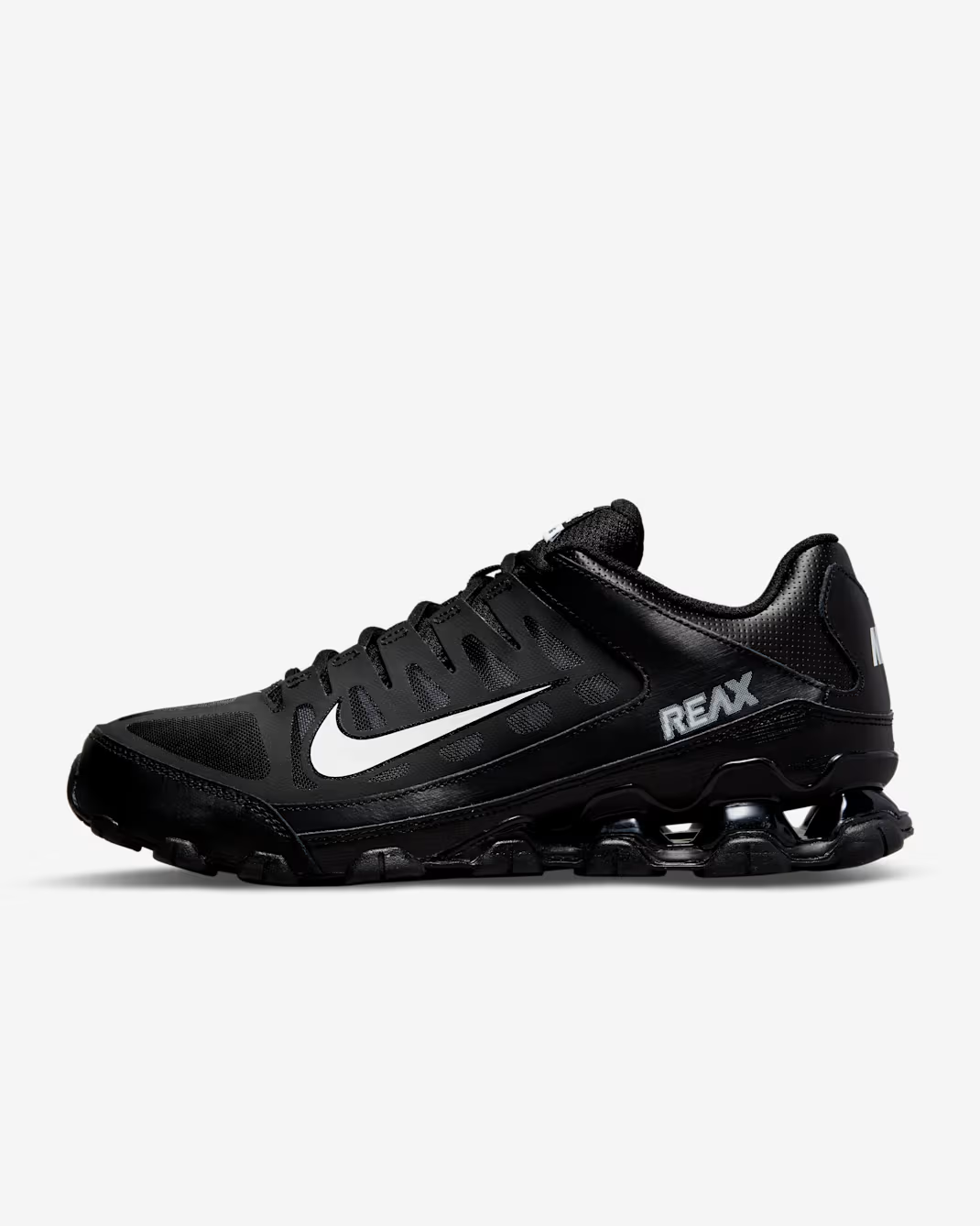 621716-033 Nike Reax 8 TR Workout Shoes Black White (Men's)