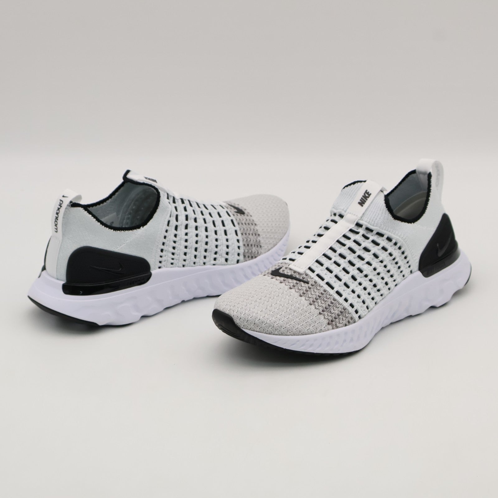 CJ0277-100 Nike REACT PHANTOM RUN FK 2 TRUE WHITE WHITE-BLACK-PURE PLATINUM (Men