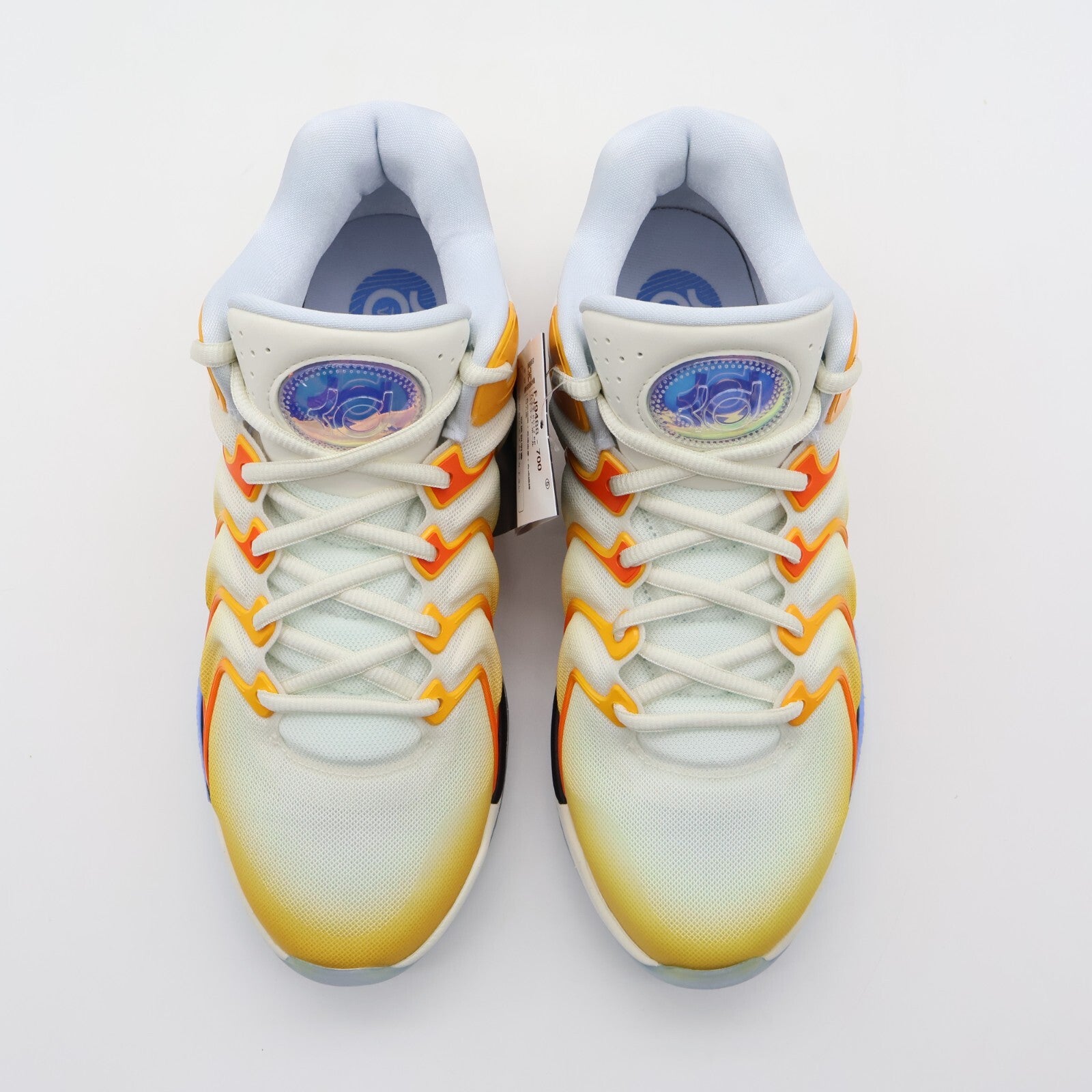 FJ9488-700 Nike KD 17 University Gold Safety Orange University Blue (Men's)
