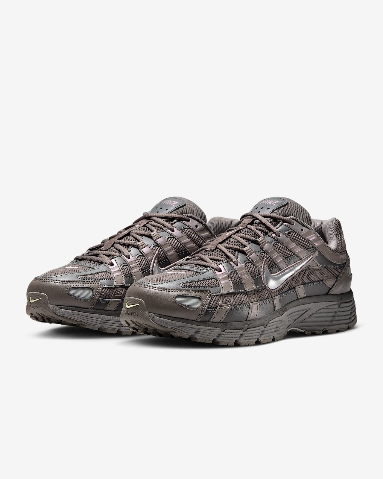 CD6404-202 Nike P-6000 Cave Stone Metallic Silver (Men's)