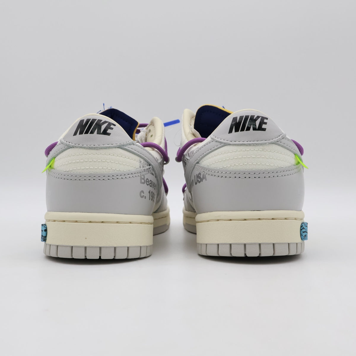 DM1602-107 Off-White Nike Dunk Low Sail Neutral Gray Lot 48 of 50 (Men's)