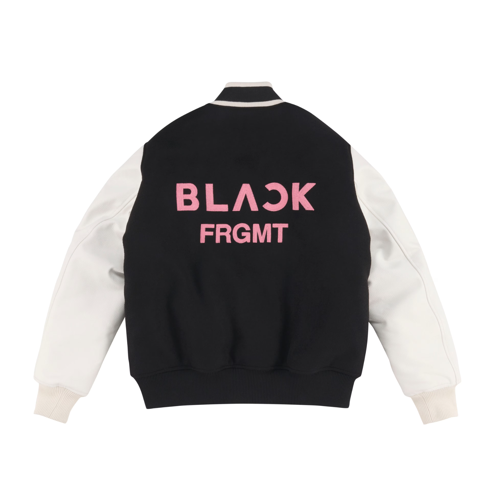 FRAGMENT BLACKPINK Stadium Jacket White