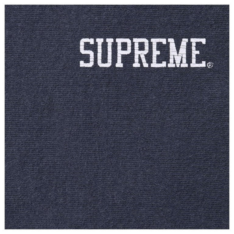 Supreme Washed Crewneck Navy