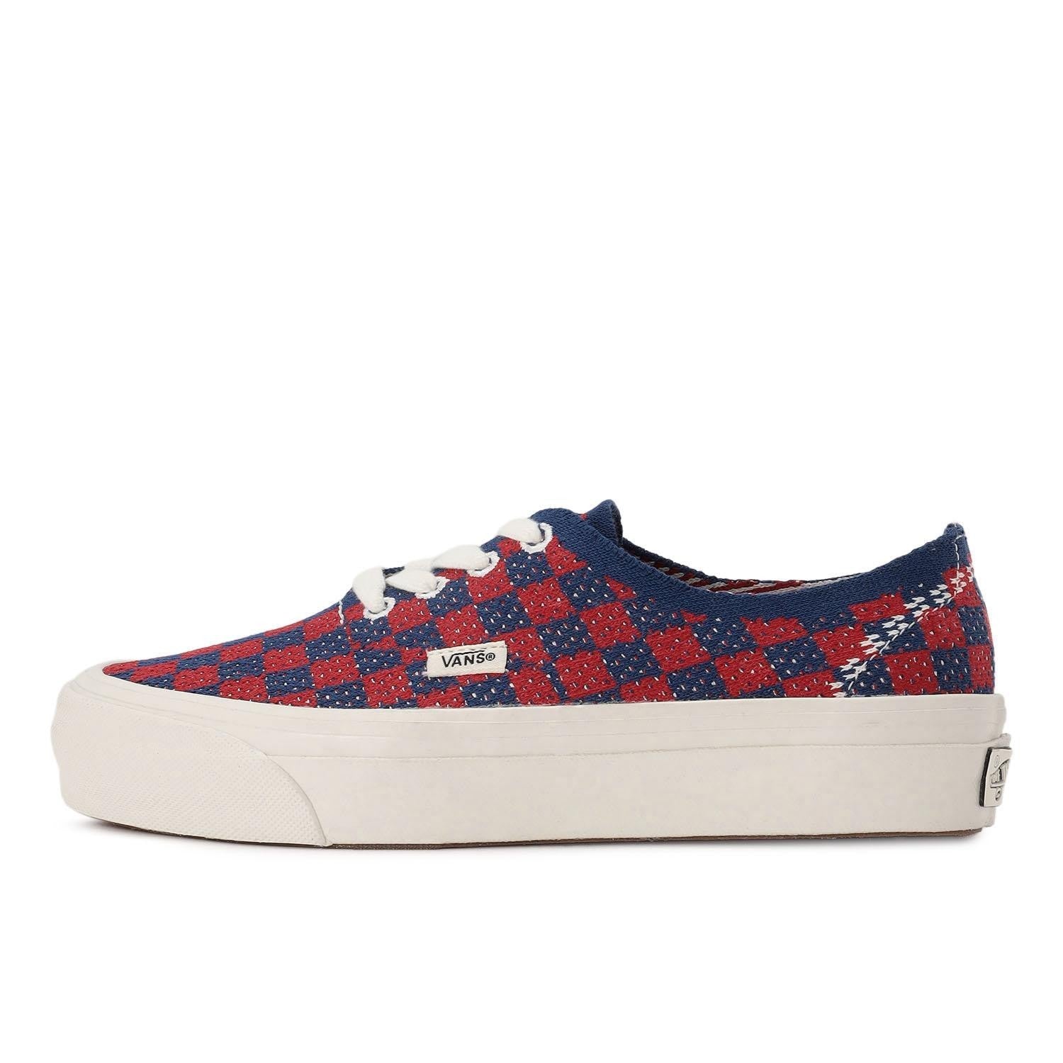 VN000EJCRDB Vans Premium Authentic 44 EK Punk Check Red Blue (Men's)