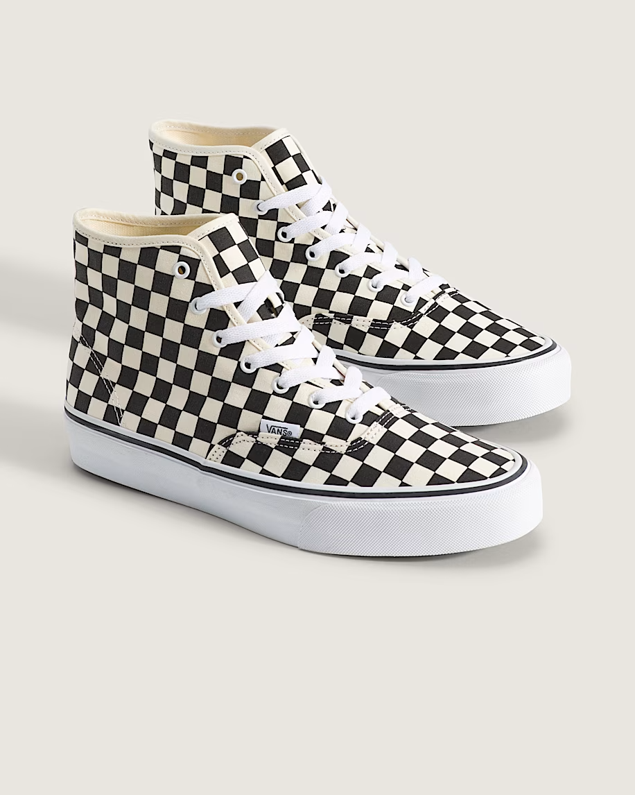 VN000E8HBMW Vans Skate Authentic Hi 2.0 Black True White (Men's)
