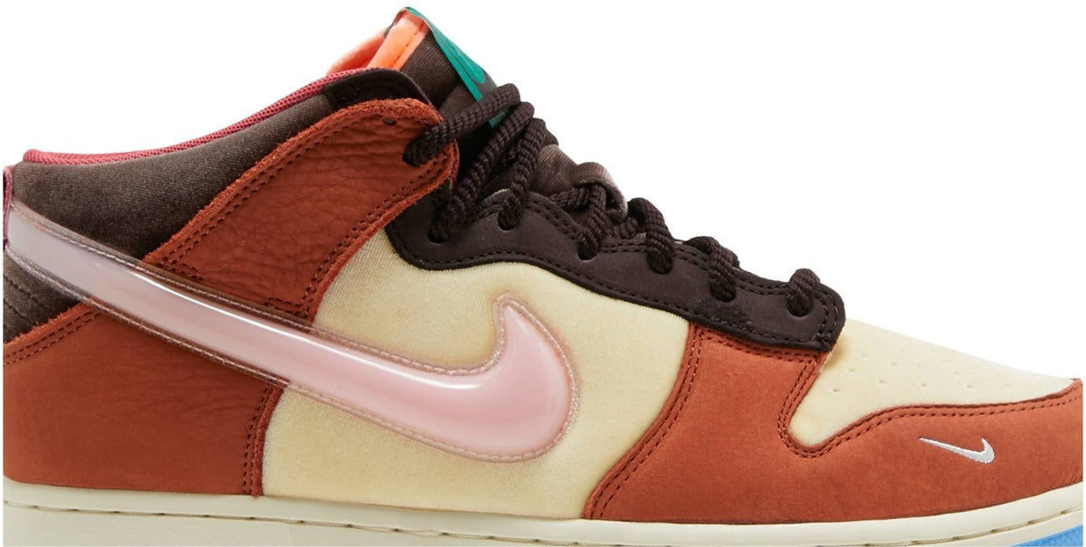 DJ1173-700 Social Status Ã Nike Dunk Mid "Chocolate Milk" (Men's)