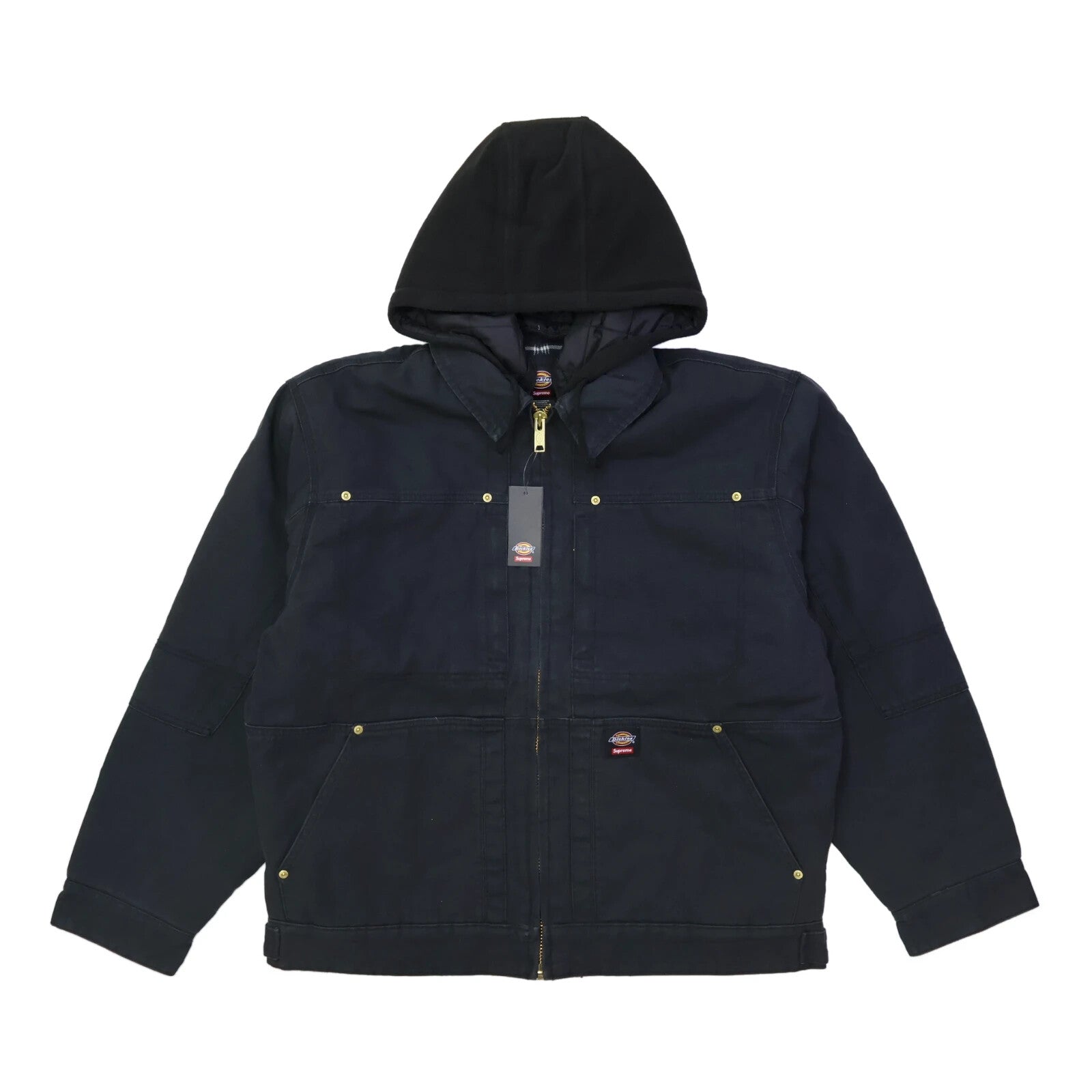 Supreme Dickies Hooded Work Jacket Black