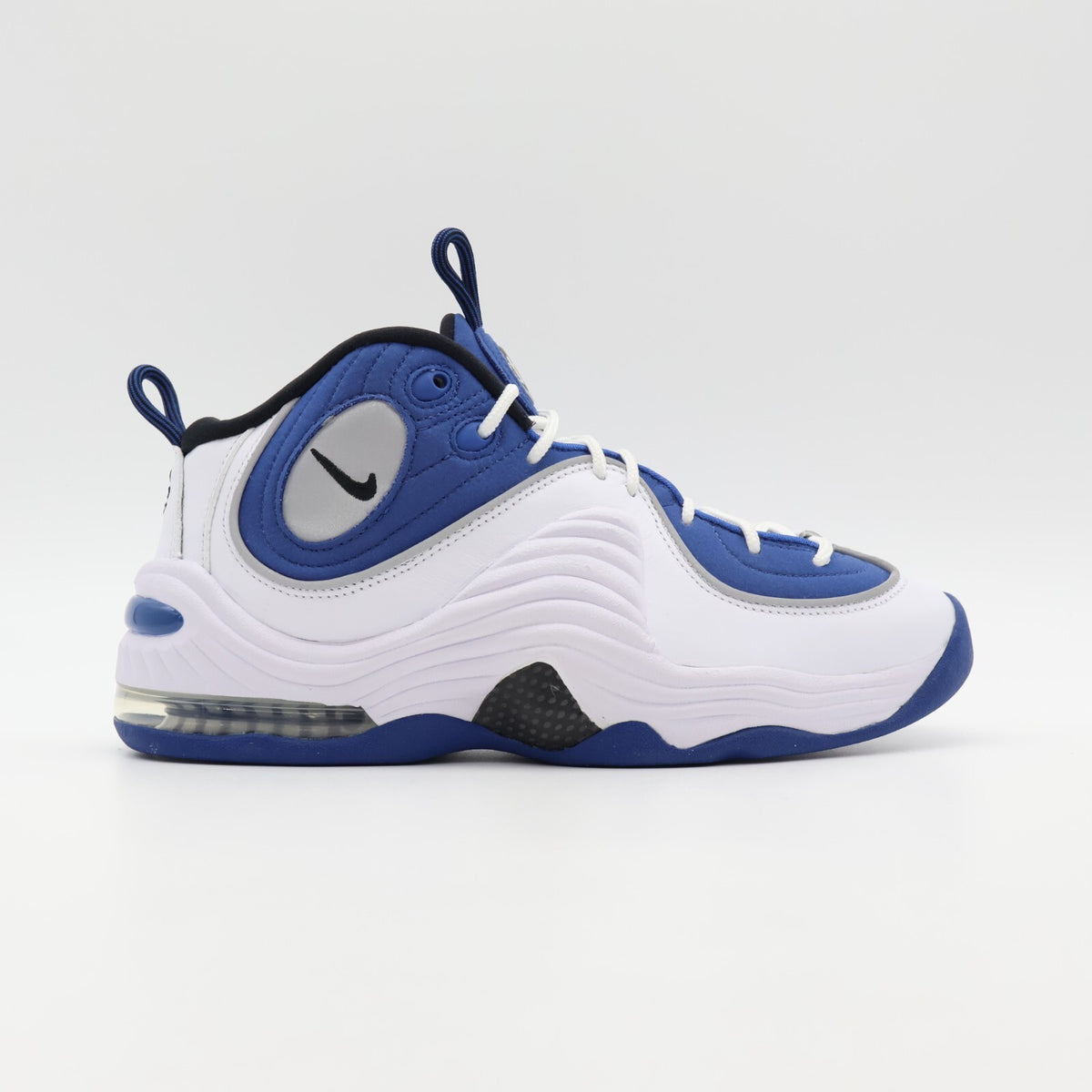 FN4438-400 Nike Air Penny 2 Atlantic Blue Black Metallic Silver White (Men's)