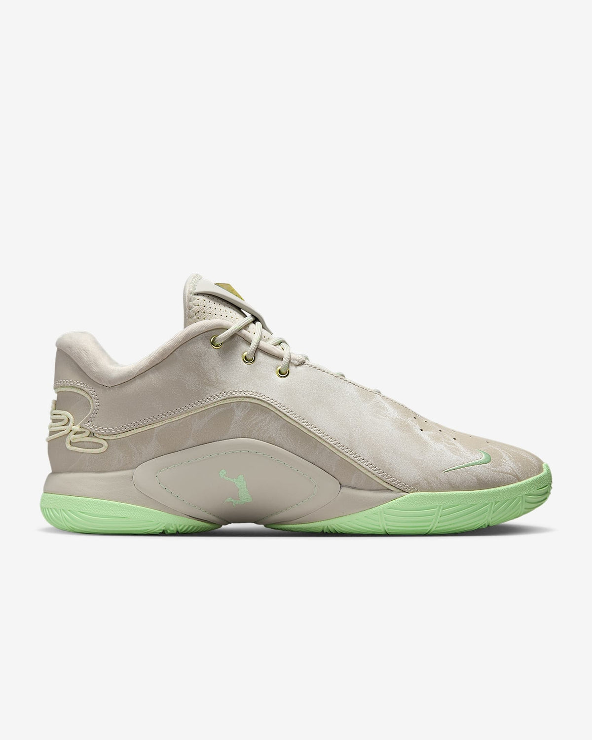 FZ1095-002 Nike LeBron 22 Light Bone Vapor Green Soft Pearl (Men's)