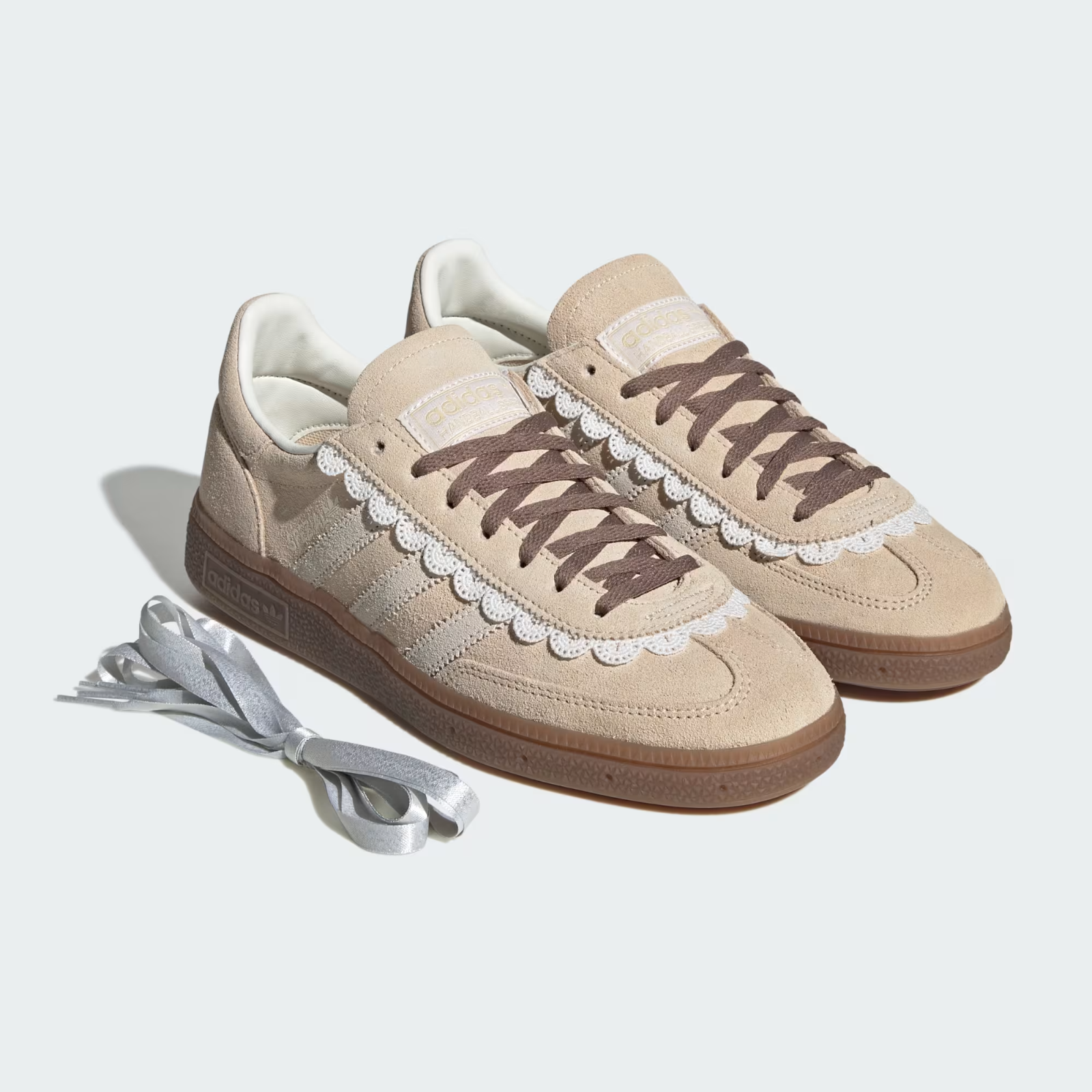 LA0313 adidas Handball Spezial "Sand Strata/Off White/Gum" (Unisex)