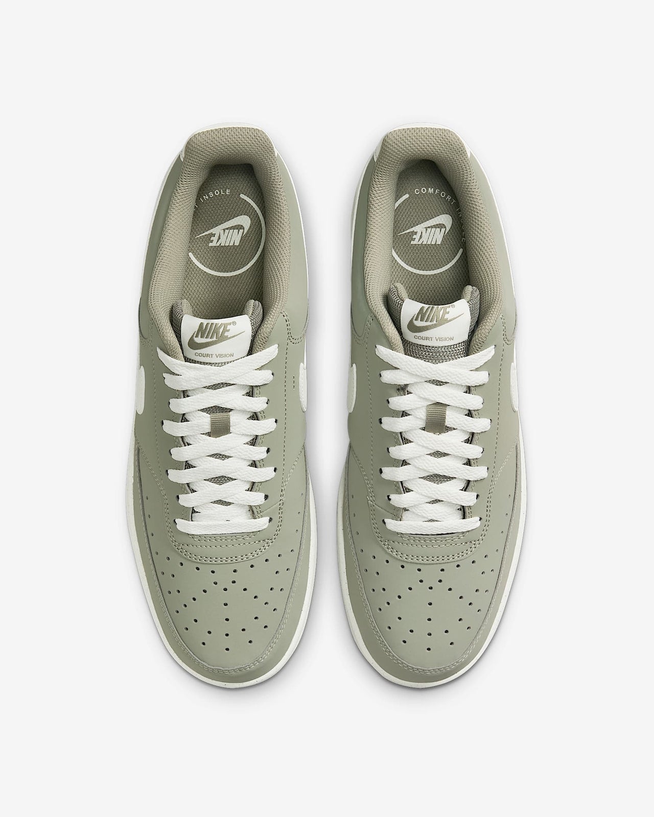 HM9429-300 Nike Court Vision Low PRM Light Army Sail (Men's)