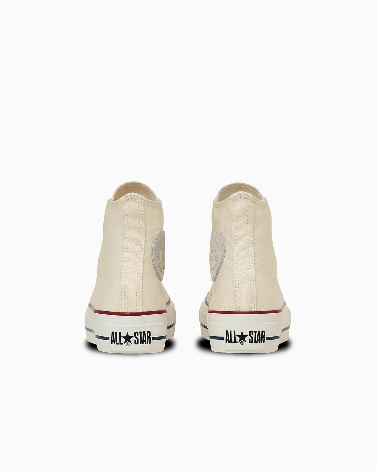 31315780 Converse All Star PLTS Heartpoint Hi Pale Ivory (Women's)