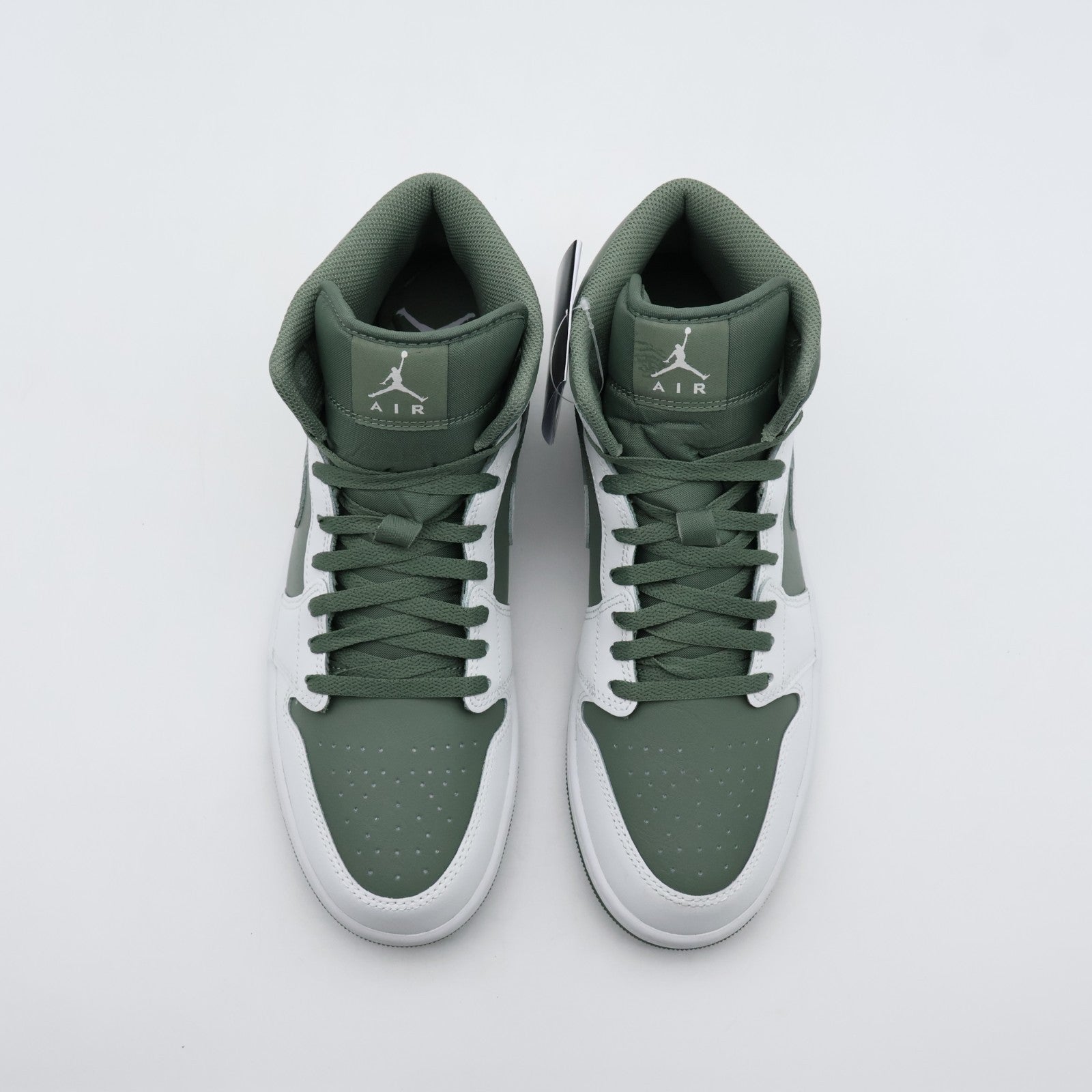 DQ8426-107 Air Jordan 1 Mid Summit White Vintage Lichen (Men's)