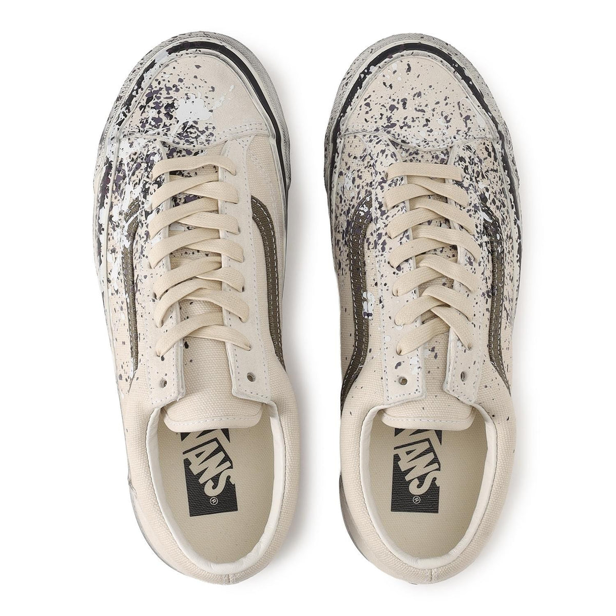 VN000D9RDJR VANS PREMIUM OLD SKOOL 36âPAINT SPLATTER TURTLEDOVEâ