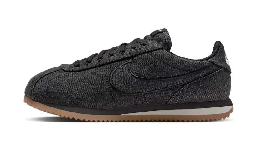 IM8052-010 Nike Women's Cortez TXT Black Denim (Women's)