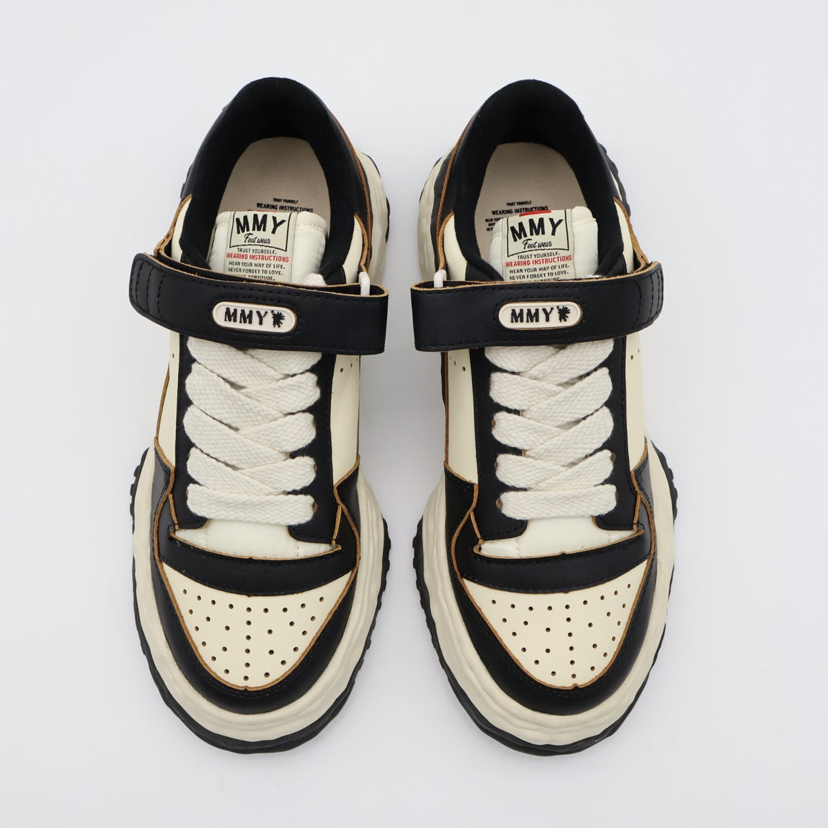 A13FW702-black/white Maison MIHARA YASUHIRO KEITH original sole leather (Men's)