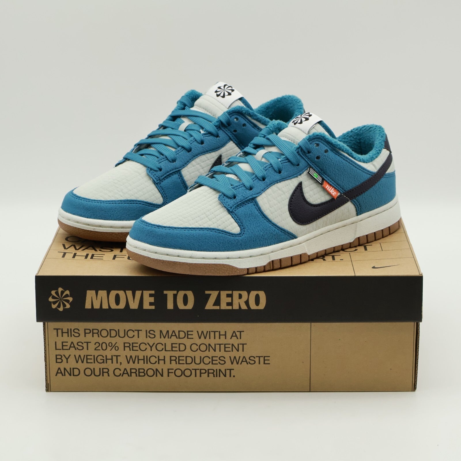 DD3358-400 Nike Dunk Low SE Toasty Grey Blue (Men's)