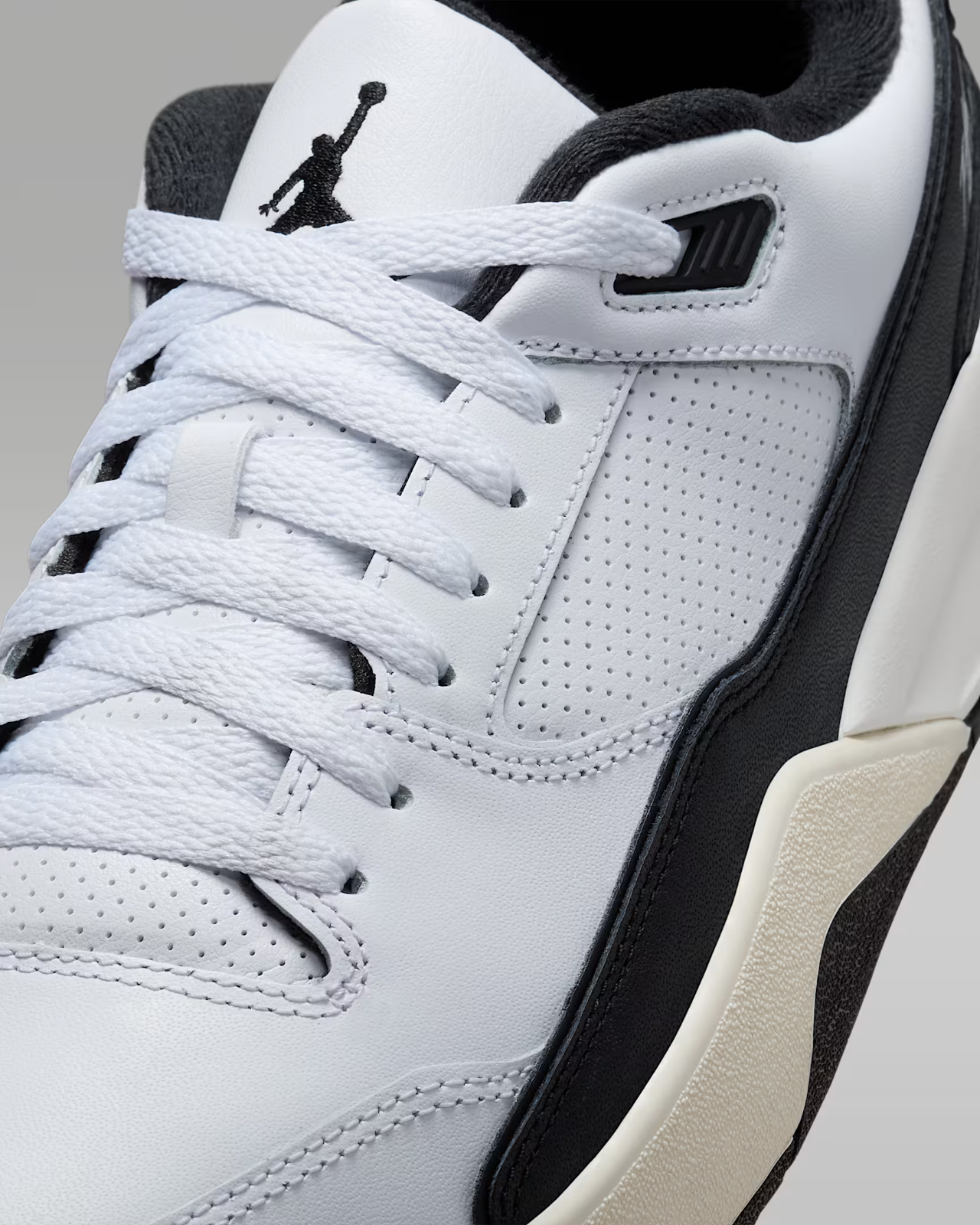 HF3255-112 Nike Jordan Flight Court White Sail Black (Men's)