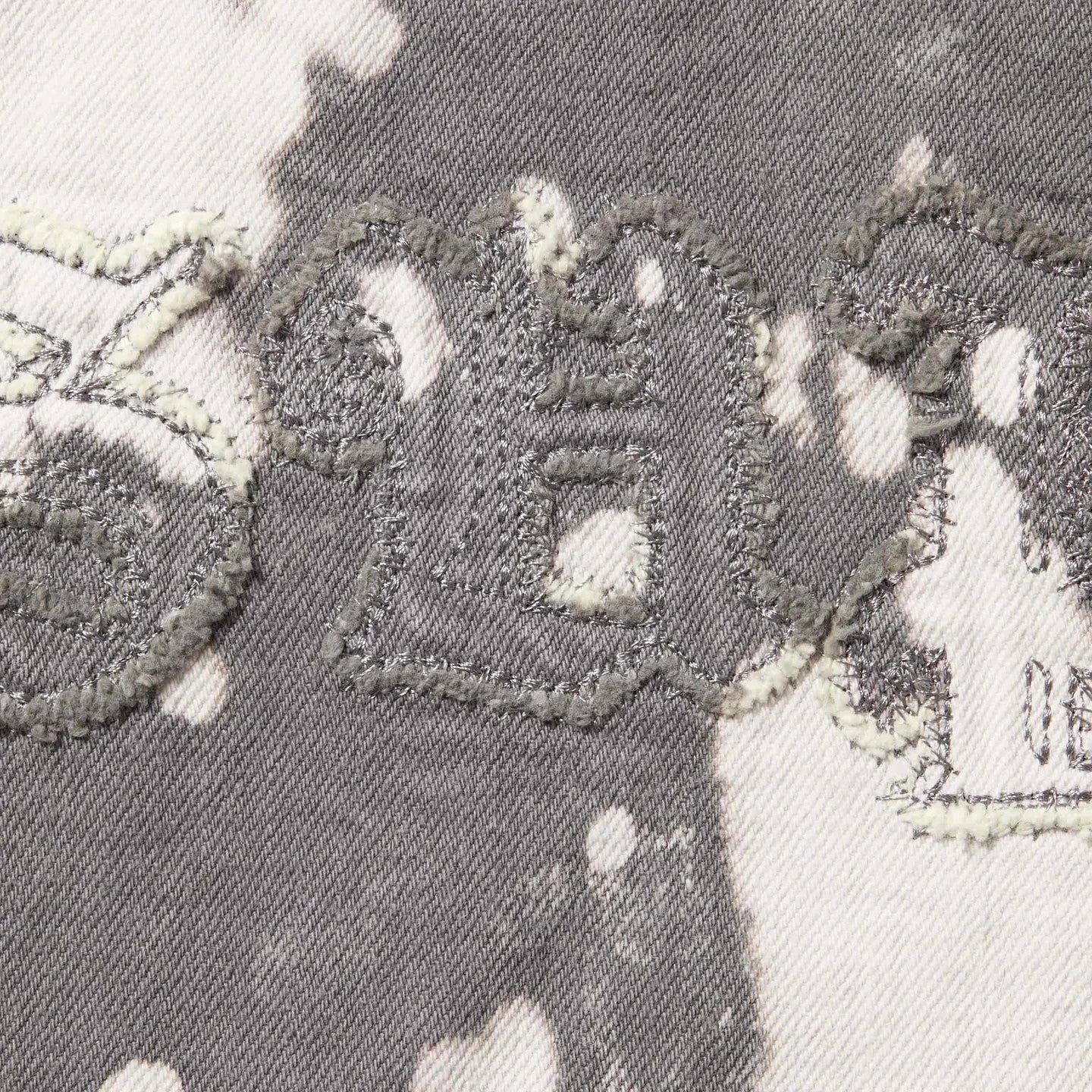 Supreme Hooded Denim Shirt Bleached